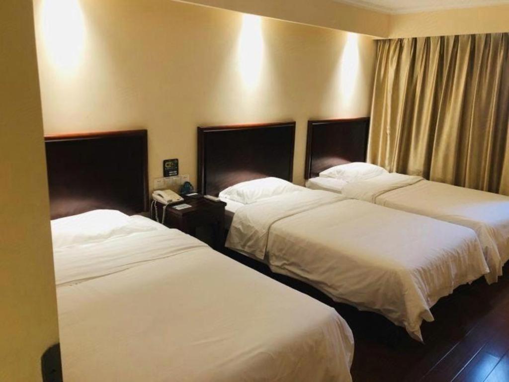 Greentree Inn Suzhou Industrial Zone Yangcheng Lake Weiting Mong Kok Express Hotel Ngoại thất bức ảnh